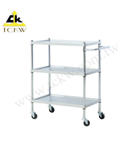 Three-shelved Stainless Steel Utility Cart(TW-06SB) 